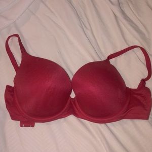 Aerie Real Sunnie Red Push Up Bra